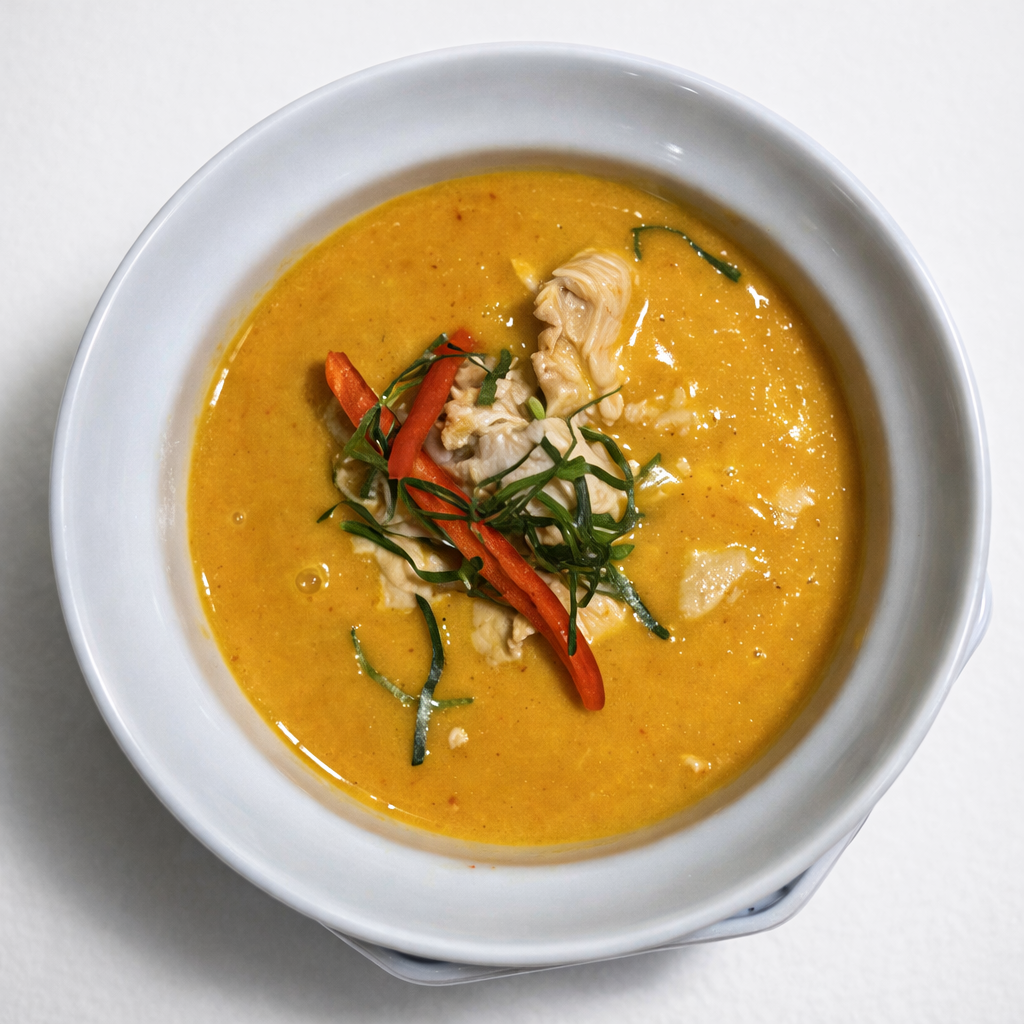 Poulet au curry Panang